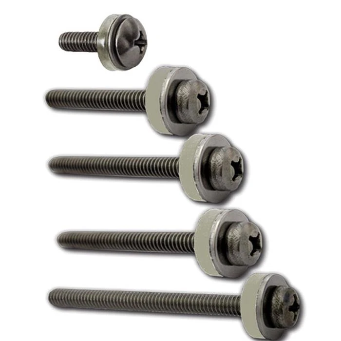 Vis D´aileron M6 PH3 Avec Rondelle Metallique Et Plastique - JP Australia 3 Vis D´aileron M6 PH3 Avec Rondelle Metallique Et Plastique - JP Australia